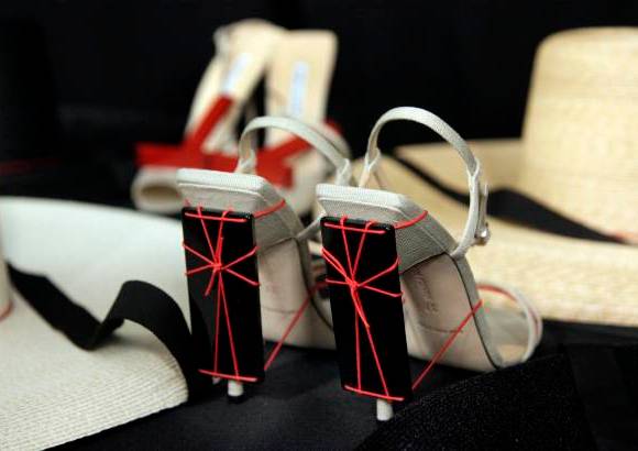 AP - Para los zapatos, Carolina Herrera optó por los stilettos de Manolo Blahnik