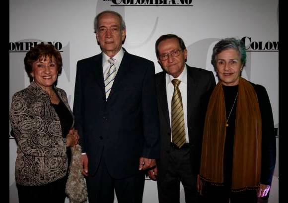 Edwin Bustamante Restrepo - Marta Lucía Villa, Gonzalo Villa, Jaime Isaza y María Teresa de Isaza.