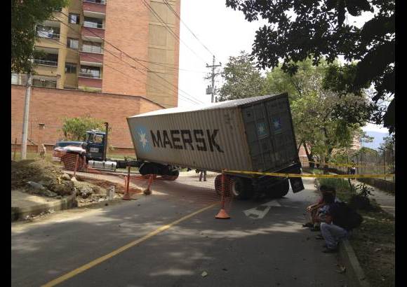 Foto John G&#243;mez - Por fortuna en el hecho no se registraron heridos ni da&#241;os materiales.