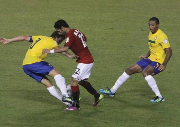 Colprensa - Egipto logr&#243; sorprender a Brasil y le arrebat&#243; un punto al empatar a un gol en el partido que abri&#243; las acciones del Grupo E del Mundial Sub-20 de F&#250;tbol en el estadio Roberto Mel&#233;ndez de la ciudad de Barranquilla.