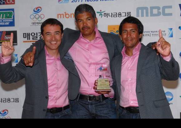 Cortes&#237;a Fedepat&#237;n - Los t&#233;cnicos del seleccionado colombiano, los encargados de guiar a los campeones.