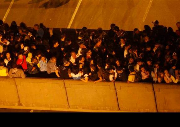 Jaime Pérez - El espectáculo de juegos piromusicales duró 50 minutos, entre música y luces, en una danza espectacular.