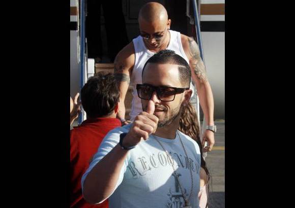 David S&#225;nchez - Wisin y Yandel se vieron emocionados de regresar a Medell&#237;n.