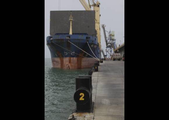 - Hasta noviembre, el puerto era usado exclusivamente por Argos.