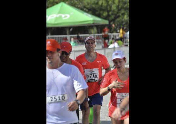 Esteban Jaramillo y Sebasti&#225;n Salazar - M&#225;s de 10 mil competidores se dieron cita en esta hist&#243;rica cita deportiva que se corr&#237;a en las modalidades de 5, 10, 21 y 42 kil&#243;metros.