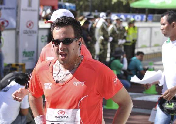 Esteban Jaramillo y Sebasti&#225;n Salazar - M&#225;s de 10 mil competidores se dieron cita en esta hist&#243;rica cita deportiva que se corr&#237;a en las modalidades de 5, 10, 21 y 42 kil&#243;metros.