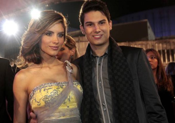 Colprensa-Christian Castillo - Jessica Cediel y su novio el cantante Pipe Bueno.