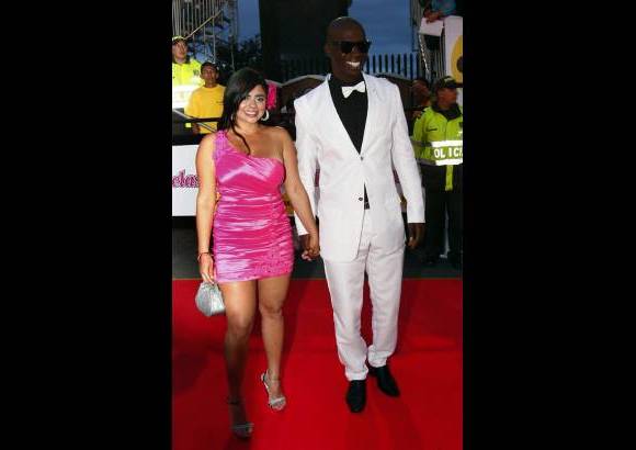 Mauricio Alvarado-Colprensa - el actor Omar Murillo llam&#243; la atenci&#243;n por su traje blanco.