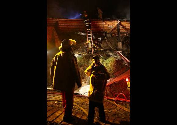 Edwin Bustamante - La emergencia se present&#243; en la vereda La Matica, del municipio de Girardota.