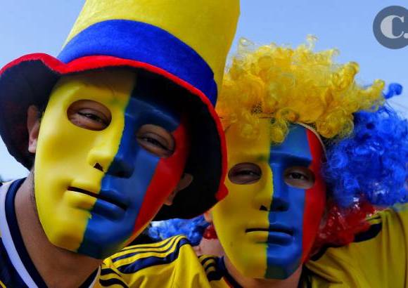FOTO JUAN ANTONIO S&#193;NCHEZ, ENVIADO ESPECIAL A BRASIL - Los aficionados que viajaron a territorio carioca para presenciar los partidos de la Selecci&#243;n hicieron sentir al equipo como en el Metropolitano, un gesto que Colombia respondi&#243; con tres goles.
