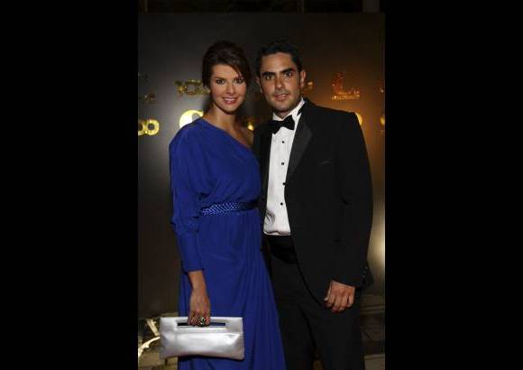 Edwin Bustamante - La presentadora Carolina Cruz junto a su novio, el actor Lincoln Palomeque.