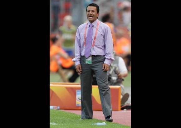 Reuters - Ricardo Rozo, técnico del equipo colombiano.