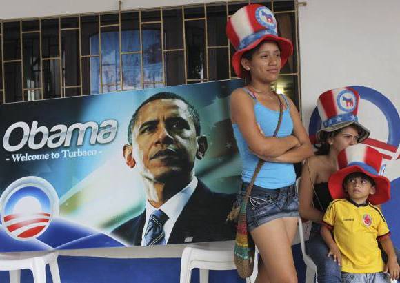 Reuters - El presidente Barack Obama gan&#243; en Turbaco, Bol&#237;var, en un sufragio simulado celebrado el pasado martes de manera simult&#225;nea a las elecciones en Estados Unidos.