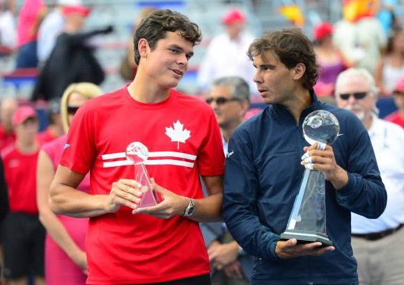 AP - El canadiense Milos Raonic nunca le ha ganado al español. Tres enfrentamientos y tres derrotas. Ni un solo set de su lado.