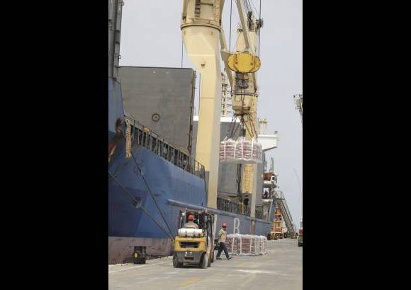 - En dos meses esta terminal estará adaptada para recibir todo tipo de mercancías.