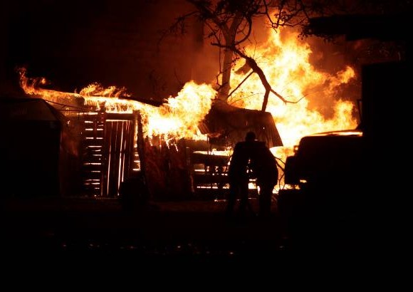 Donaldo Zuluaga - Pese a la gravedad del incendio por fortuna no hubo v&#237;ctimas mortales.