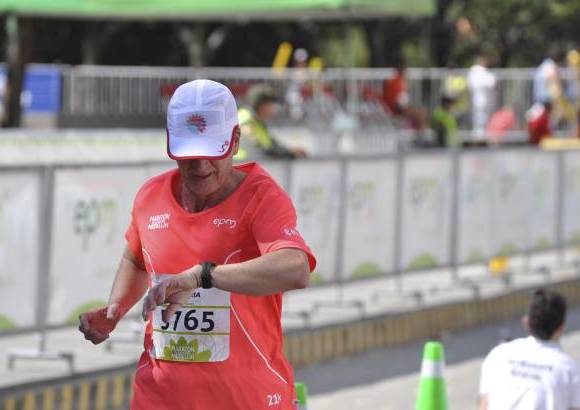 Esteban Jaramillo y Sebasti&#225;n Salazar - M&#225;s de 10 mil competidores se dieron cita en esta hist&#243;rica cita deportiva que se corr&#237;a en las modalidades de 5, 10, 21 y 42 kil&#243;metros.