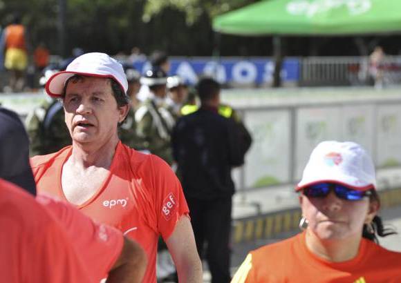 Esteban Jaramillo y Sebasti&#225;n Salazar - M&#225;s de 10 mil competidores se dieron cita en esta hist&#243;rica cita deportiva que se corr&#237;a en las modalidades de 5, 10, 21 y 42 kil&#243;metros.