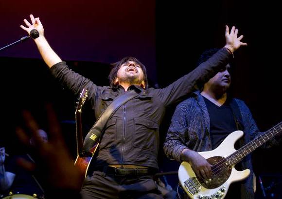 Foto Edwin Bustamante - Juanes se vio emocionado por la calidez de sus fan&#225;ticos.