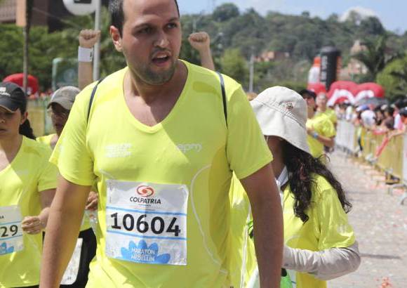 Esteban Jaramillo y Sebastián Salazar - Más de 10 mil competidores se dieron cita en esta histórica cita deportiva que se corría en las modalidades de 5, 10, 21 y 42 kilómetros.