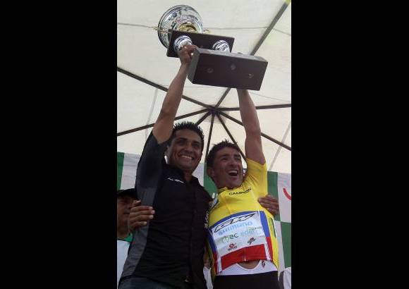 Róbinson Sáenz - Félix Cárdenas estaba feliz con la importante conquista en su carrera profesional.