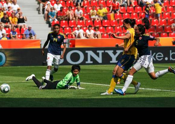 Reuters - Durante el compromiso, Suecia manejó los ritmos del partido y tuvo las mejores oportunidades de gol.