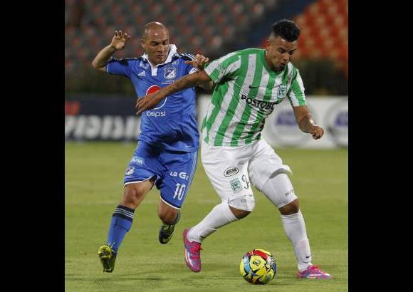 Edwin Bustamante - Con una pintura, Edwin Cardona cerr&#243; la hist&#243;rica goleada.