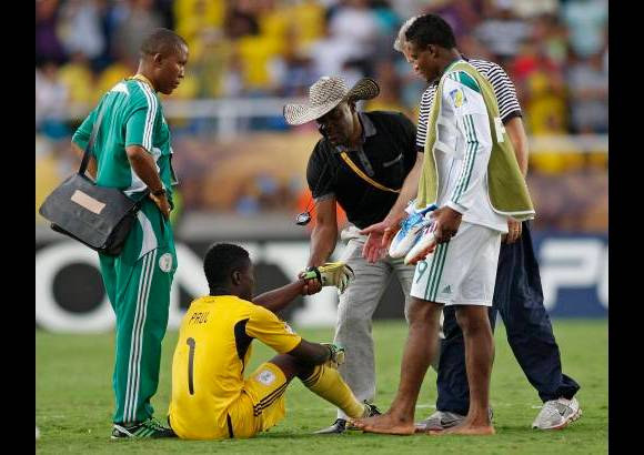 Reuters - Tristeza del elenco africano que no encontró la fórmula para superar a los europeos.