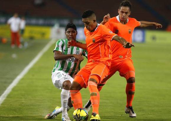 FOTO JUAN ANTONIO S&#193;NCHEZ - Desde el 6 de febrero de 2011 Envigado no le ganaba a Nacional en el estadio Atanasio Girardot.
