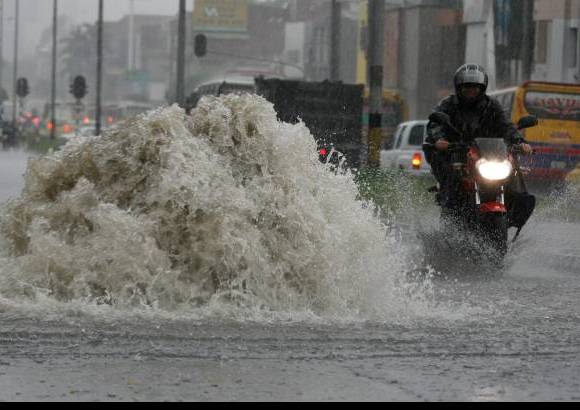 Juan A. S&#225;nchez - Las mediciones dieron cuenta que en algunos sectores la lluvia ca&#237;da lleg&#243; a los 40,5 mil&#237;metros.