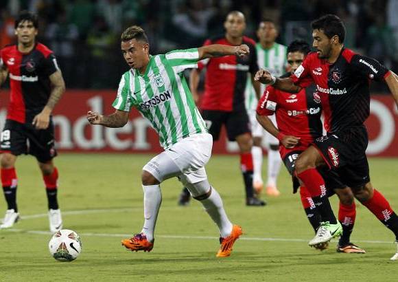 FOTOS JAIME PÉREZ - De la mano de Edwin Cardona, Nacional debutó con triunfo en la Copa Libertadores tras vencer a Newell's Old Boys.