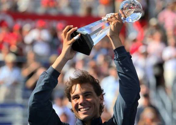 REUTERS - Rafael Nadal reconquistó el trono del torneo de Montreal donde ya había triunfado en el 2005 y 2008.