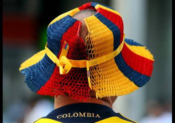Jaime P&#233;rez - El sentimiento patri&#243;tico en Medell&#237;n se llev&#243; hasta en la cabeza.