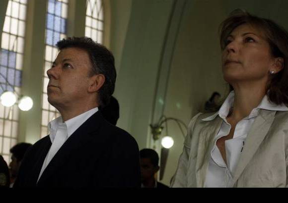 Colprensa - Mar&#237;a Clemencia Rodr&#237;guez de Santos es la nueva primera dama de Colombia.