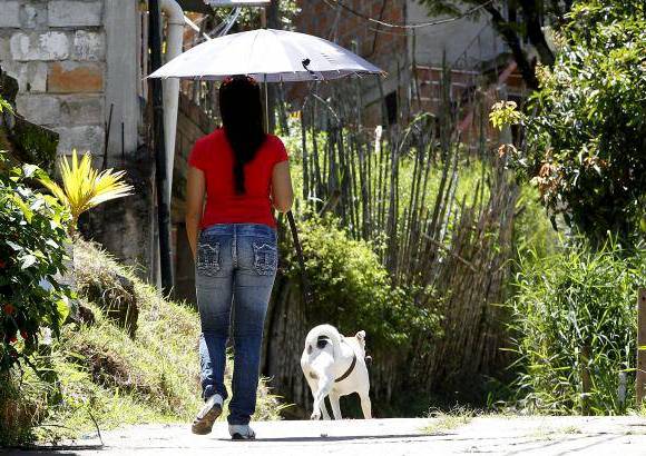 Jaime P&#233;rez - Pocos habitantes de viviendas cercanas permanecen el sector San Gabriel, vereda La Loma de San Crist&#243;bal.