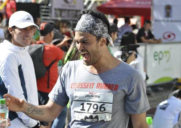 Esteban Jaramillo y Sebasti&#225;n Salazar - M&#225;s de 10 mil competidores se dieron cita en esta hist&#243;rica cita deportiva que se corr&#237;a en las modalidades de 5, 10, 21 y 42 kil&#243;metros.