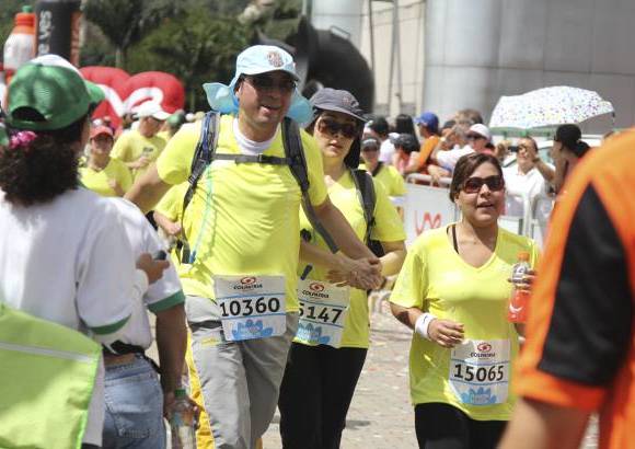 Esteban Jaramillo y Sebastián Salazar - Más de 10 mil competidores se dieron cita en esta histórica cita deportiva que se corría en las modalidades de 5, 10, 21 y 42 kilómetros.