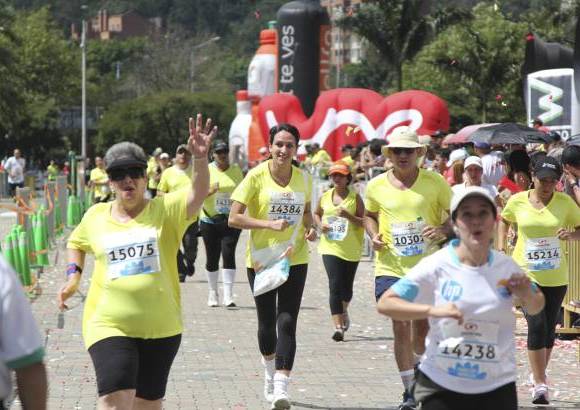 Esteban Jaramillo y Sebastián Salazar - Más de 10 mil competidores se dieron cita en esta histórica cita deportiva que se corría en las modalidades de 5, 10, 21 y 42 kilómetros.