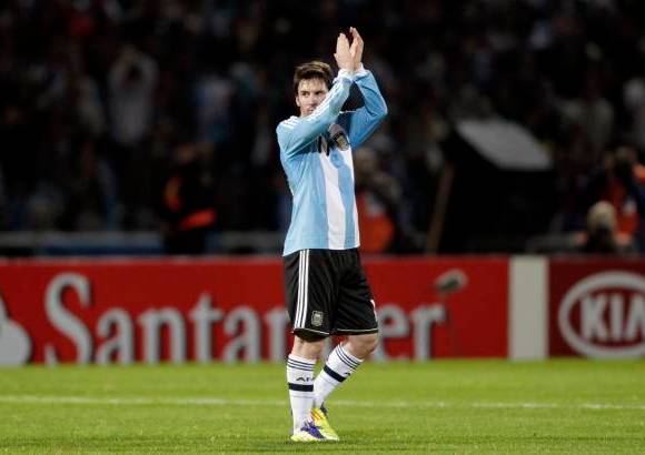 Reuters - &quot;Nos hac&#237;a falta este cari&#241;o por como ven&#237;amos&quot;, dijo Messi al final del encuentro.