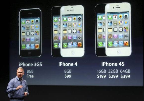 Archivo - Aunque se esperaba que Apple denominara a su siguiente generaci&#243;n de iPhone como el cinco, lo llamo iPhone 4S. Esta nueva evoluci&#243;n se lanz&#243; en octubre de 2011, cuando ya hab&#237;a muerto Steve Jobs.