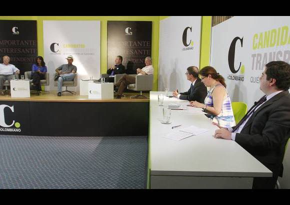Róbinson Sáenz - En total, once partidos políticos hicieron parte del Foro Candidatos Transparentes.