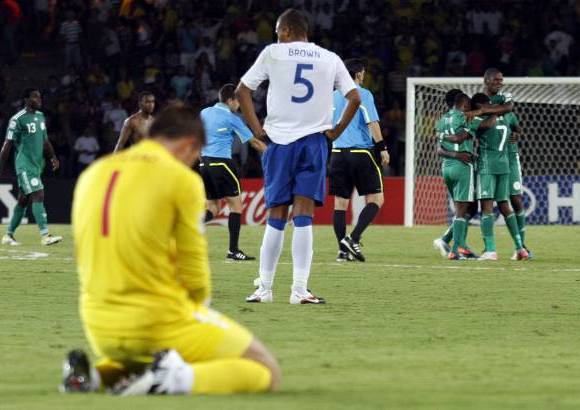 Colprensa - El dolor y la tristeza de los europeos tras la eliminaci&#243;n, contrasta con la alegr&#237;a de los africanos.