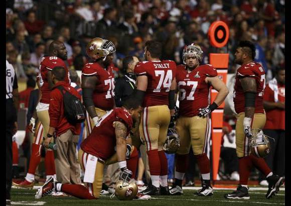 REUTERS - Los 49ers de San Francisco perdieron el invicto en las seis participaciones que han tenido hasta ahora en la gran final de la NFL.