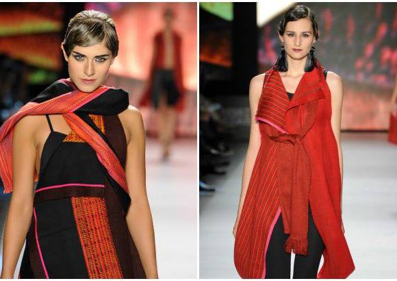 C&#225;mara L&#250;cida - Los tejidos ofrecen siluetas amplias y semi moldeadas.