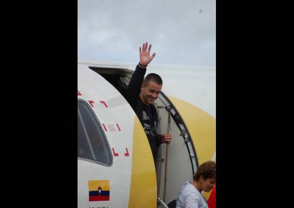 Andr&#233;s Torres, Colprensa - Jaime Trujillo camin&#243; m&#225;s de mil kil&#243;metros desde Gamarra (Cesar) hasta Bogot&#225; para exigir a las Farc la liberaci&#243;n de su hijo, el intendente de la Polic&#237;a, Jorge Trujillo Solarte.