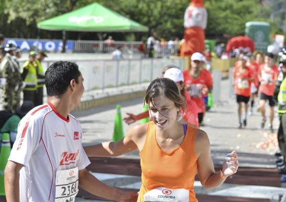 Esteban Jaramillo y Sebasti&#225;n Salazar - M&#225;s de 10 mil competidores se dieron cita en esta hist&#243;rica cita deportiva que se corr&#237;a en las modalidades de 5, 10, 21 y 42 kil&#243;metros.