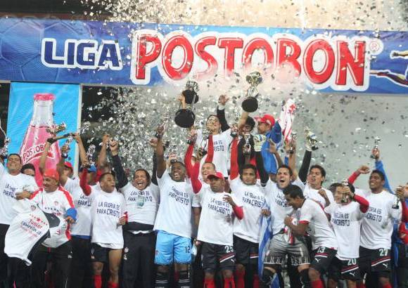 Colprensa - Los t&#237;tulos del Junior: 1977, 1980, 1983, 1995, 2004-2, 2010-1, 2011-2