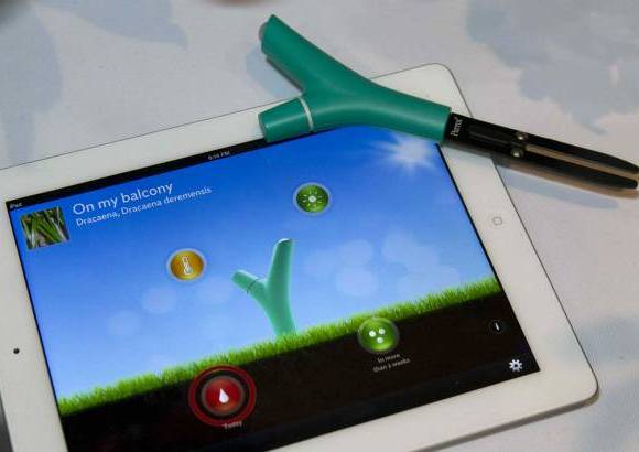 Reuters - Este dispositivo ayuda a monitorear a través del iPad las condiciones de una planta.