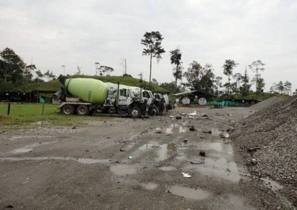 Cortes&#237;a - l Frente 48 de las Farc se le atribuyen estos atentados que no dejaron v&#237;ctimas ni heridos.