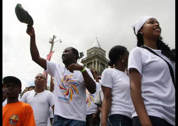 Mario Franco-Colprensa - Quibdó, la capital del Chocó, se llenó de patriotismo con el Gran Concierto Nacional, encabezado por Juanes.